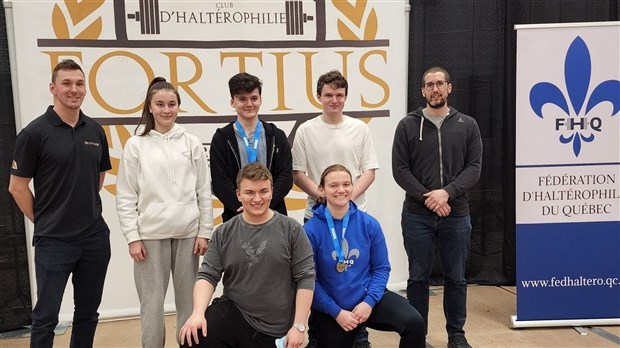 Deux médailles pour des haltérophiles de la Beauce