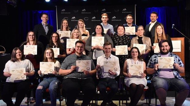 Près de 7 000 $ en bourses remis à des étudiants du Cégep Beauce-Appalaches