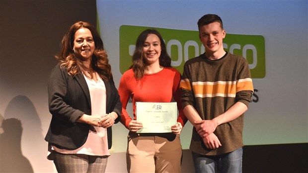 Stéphanie Faucher et Mathis Boudreau remportent le concours de l'Expo Vert un monde durable