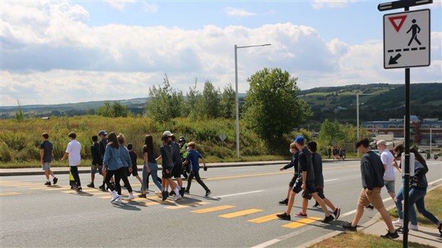 Trois municipalités améliorent la sécurité près de leur école