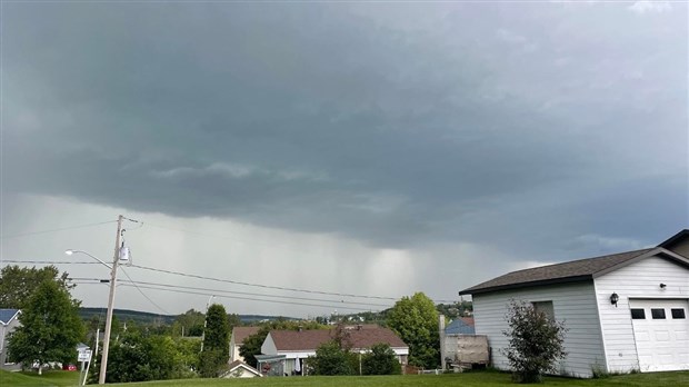 Veille d'orages violents en Beauce