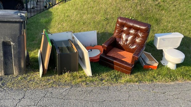 Collecte des déchets monstres demain dans l'Ouest