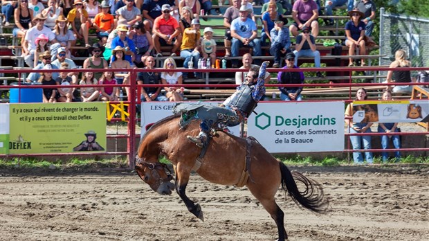 Un dernier rodéo enlevant pour les 43e Festivités Western de Saint-Victor