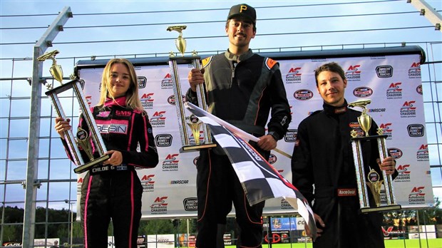Chloé Grondin termine deuxième à l'Autodrome Chaudière