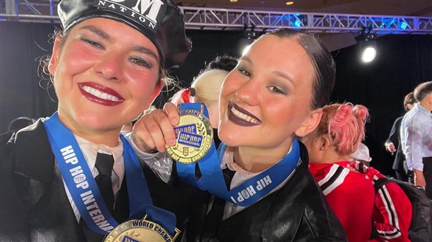 Deux Beauceronnes dans l'équipe championne du monde en danse hip hop