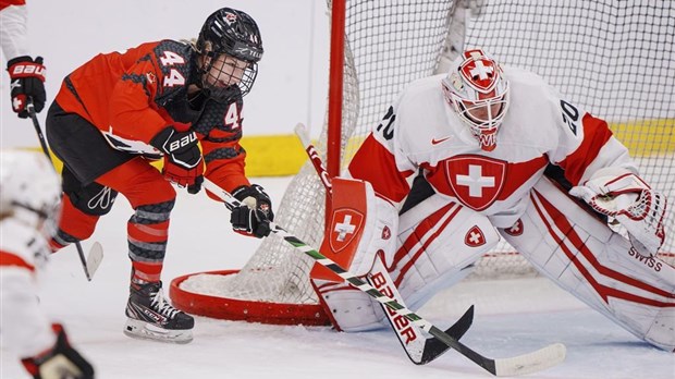 Championnat du monde: le Canada s'impose contre la Suisse