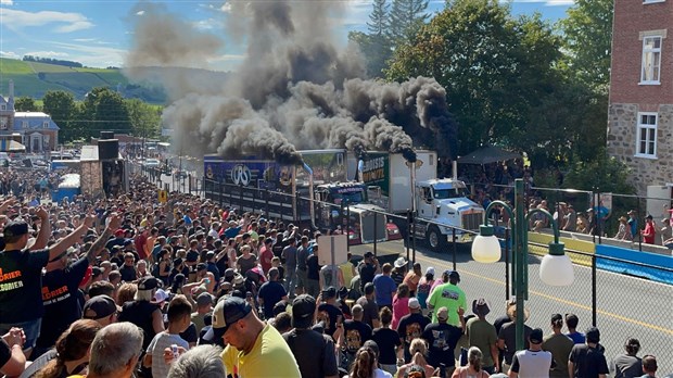 L'accélération de camions de Saint-Joseph en images