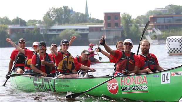 Une dernière compétition mouvementée pour l'équipe de Canotage de Beauce
