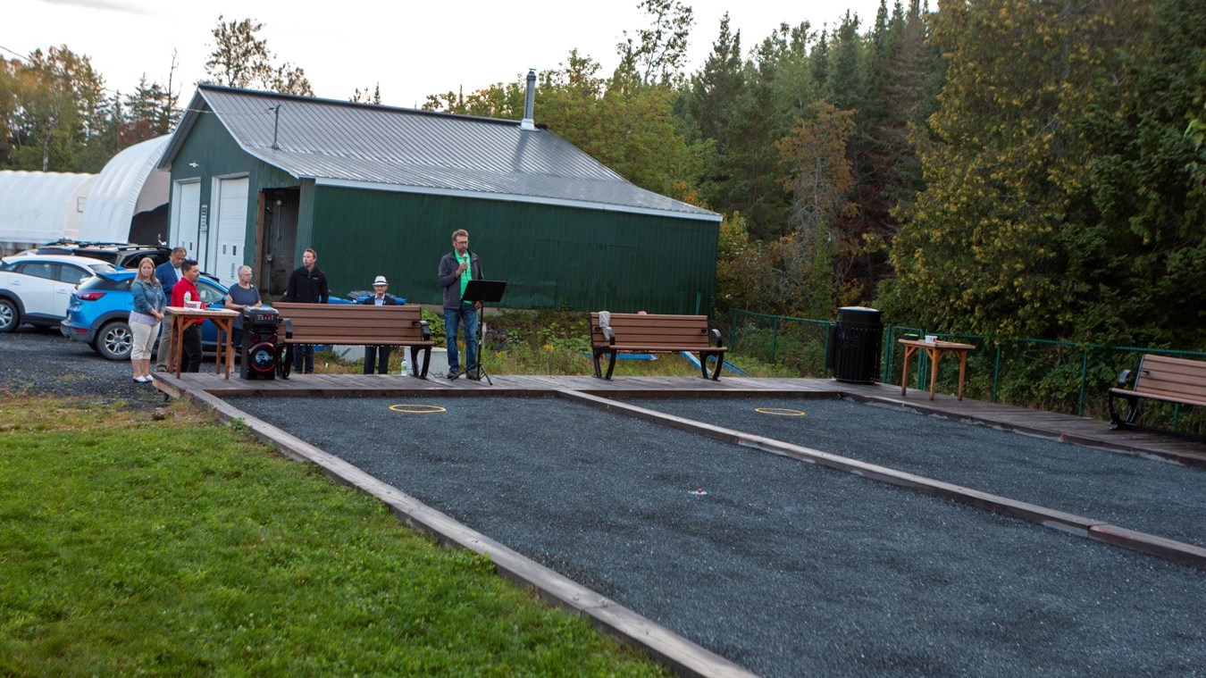SaintSimonlesMines inaugure ses nouveaux terrains de pétanque