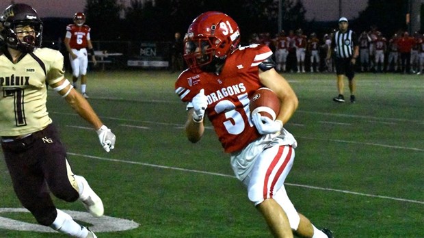 Les Dragons s'inclinent à Trois-Rivières