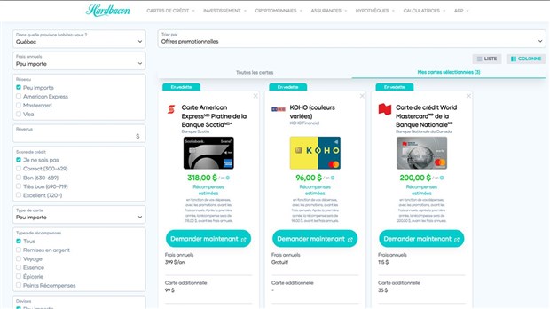 Cinq raisons d’utiliser un comparateur de cartes de crédit