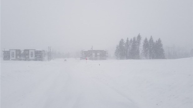 De la poudrerie et de la neige forte à venir sur la Beauce cette nuit