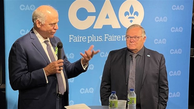 Visite du ministre Pierre Fitzgibbon en Beauce