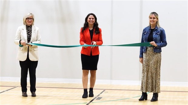 L'École Vision Beauce inaugure son nouveau gymnase