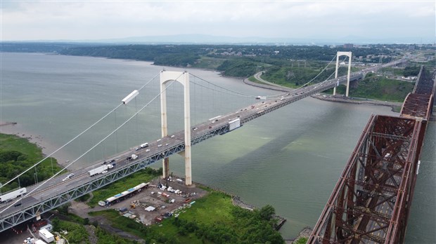 Entraves sur la route 175 et le pont de Québec jusqu'au 31 octobre