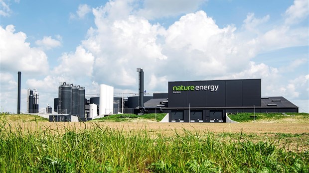 Projet pour une usine de gaz naturel renouvelable en Beauce
