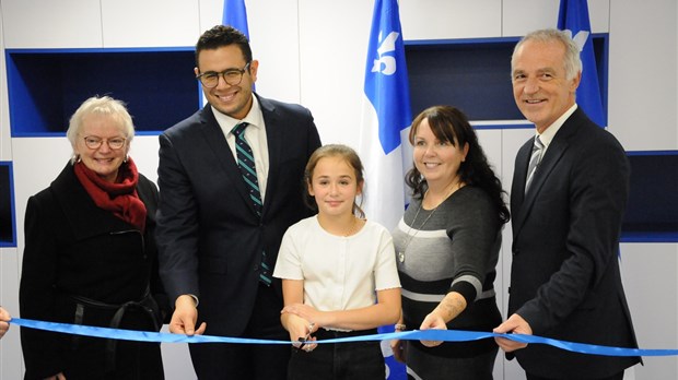 Saint-Benjamin: l'école la Tourterelle inaugure ses nouveaux locaux