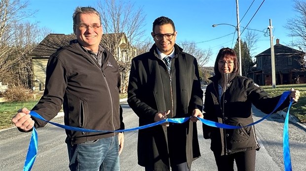 Saint-Philibert: fin des travaux au cœur du village