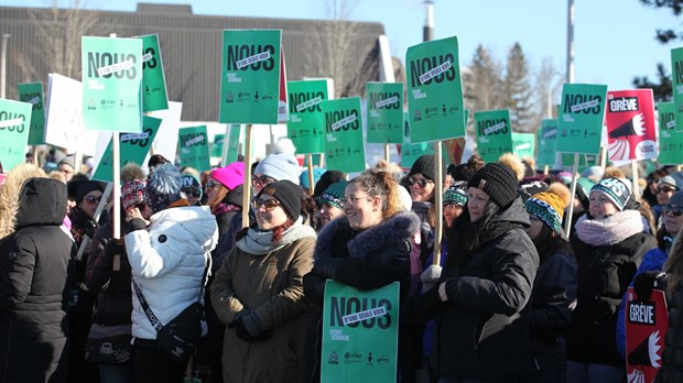 La grève se poursuit pour le Front commun: les femmes en paient le prix!