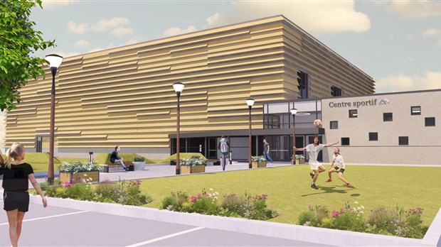 Un projet de gymnase double dévoilé par le Cégep Beauce-Appalaches