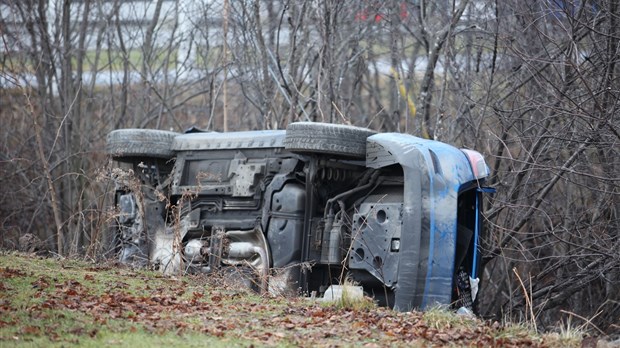 Une sortie de route fait un blessé à Saint-Georges