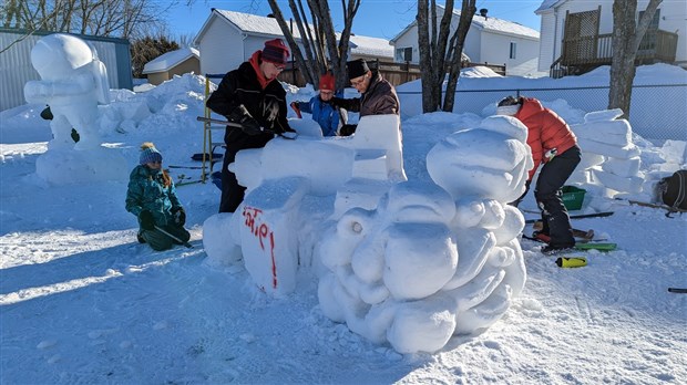 Il est temps de s'inscrire au concours de sculpture sur neige