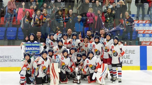 L'équipe M11 BB du Regroupement Beauce-Etchemin couronnée championne