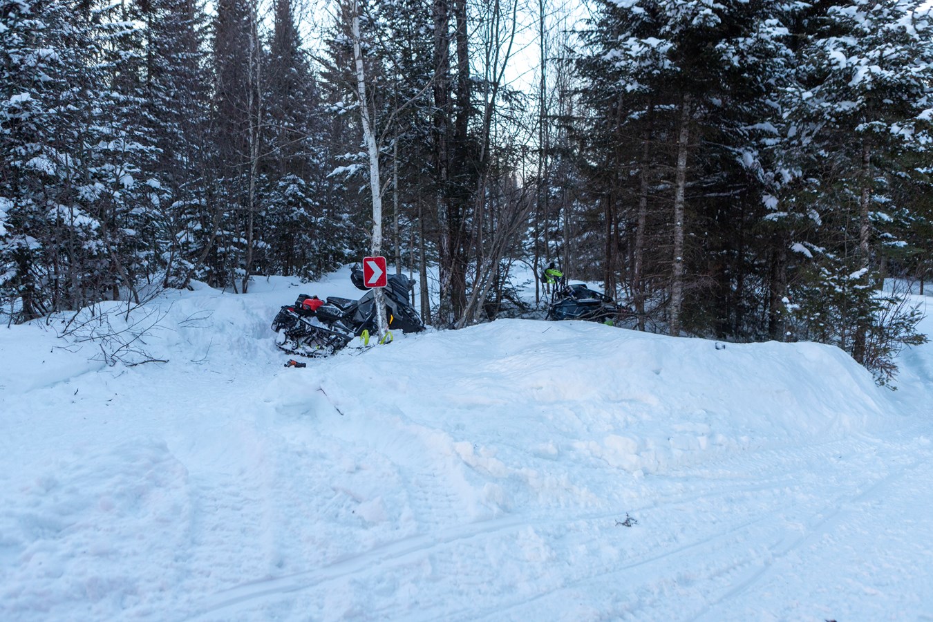 Le motoneigiste de l'accident de TringJonction est décédé