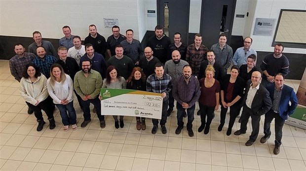 Treize Beaucerons reçoivent une bourse d'Avantis Coopérative