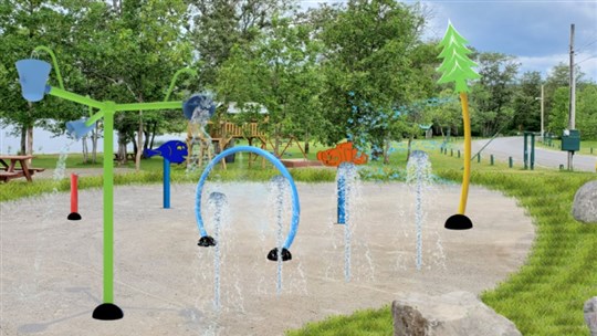 Des jeux d'eau seront installés à Saint-Zacharie