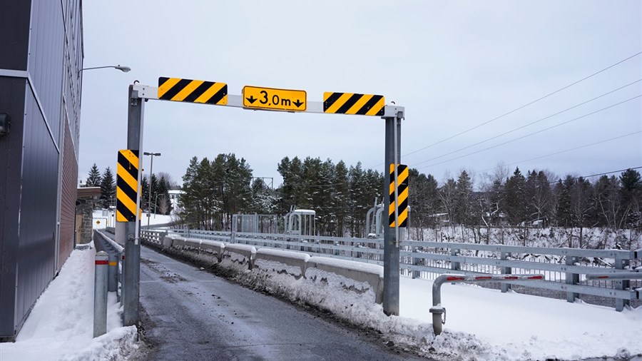Fermeture temporaire de la voie de circulation du barrage Sartigan