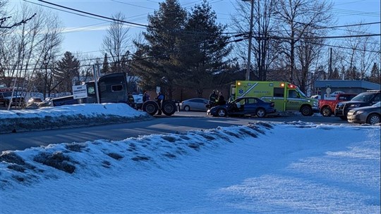 Accident à Saint-Georges : le conducteur est décédé confirme la Sûreté du Québec