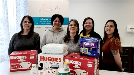 Le Berceau invite aux dons de produits pour bébé