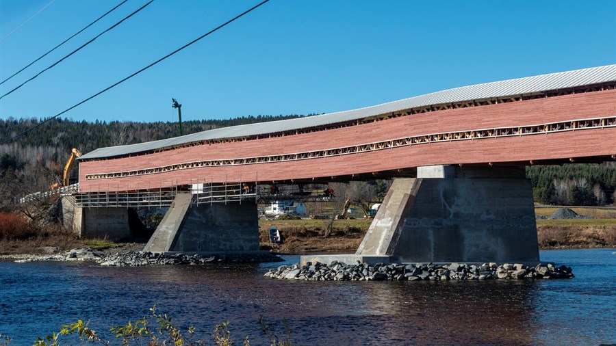 Pont couvert Perrault: la Municipalité annonce des travaux jusqu'au 9 juin