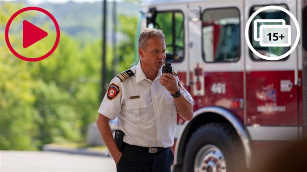 Sylvain Veilleux a rendu son uniforme de chef pompier