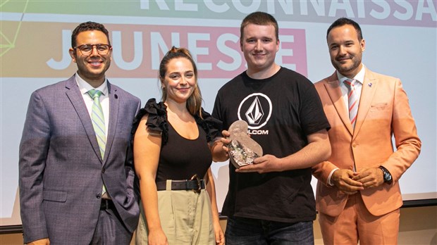 Le prix Coup de coeur au Beauceron Pascal Bureau