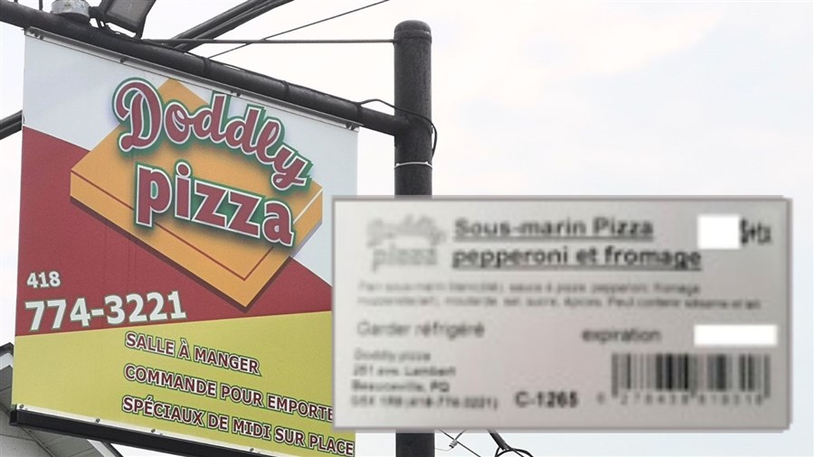 Rappel de sous-marins préparés par Doddly Pizza
