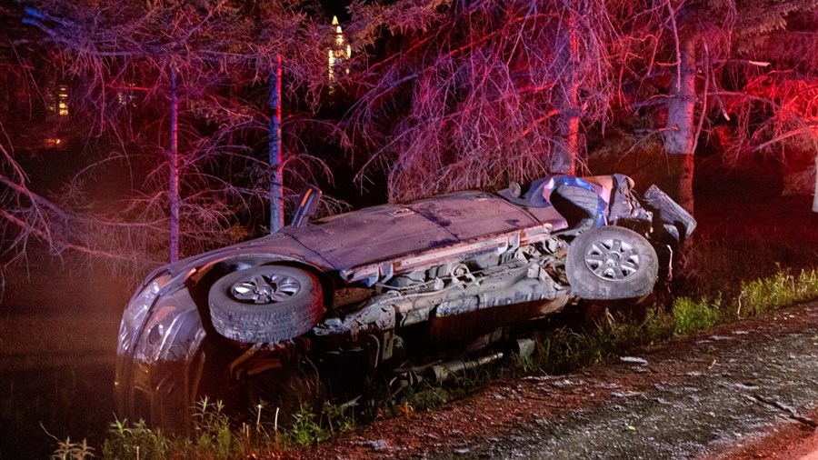 Une sortie de route à Saint-Georges fait un blessé léger