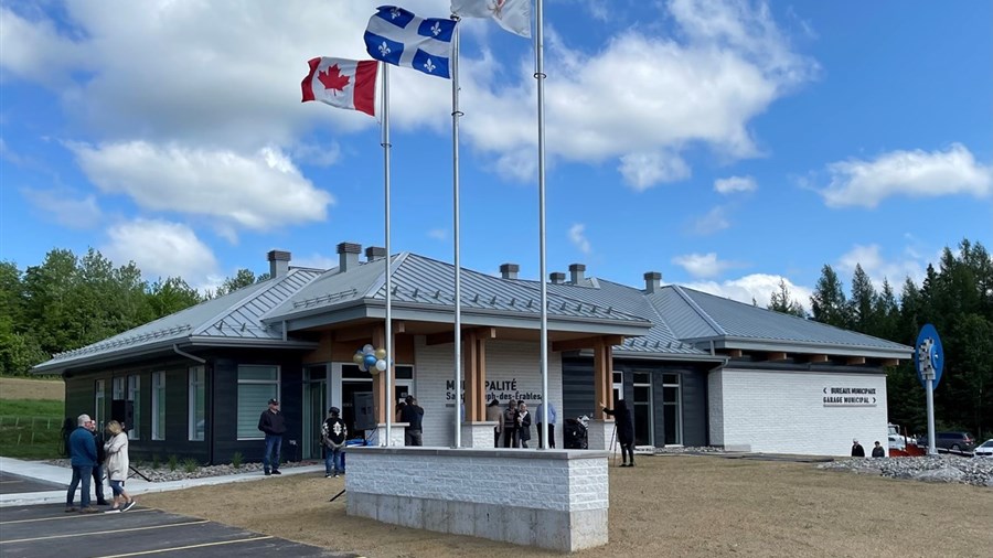 Un nouveau bâtiment municipal à Saint-Joseph-des-Érables