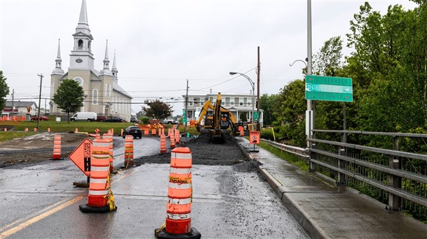 Prolongation des travaux routiers à Saint-Martin