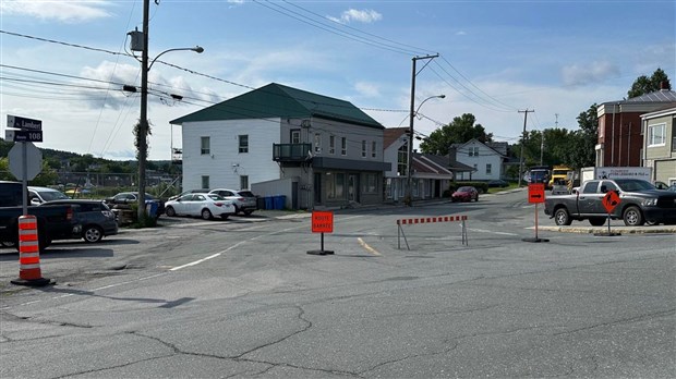 Fermeture partielle de l'avenue Lambert à Beauceville