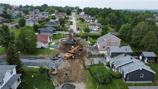 Plusieurs gros travaux à Saint-Éphrem