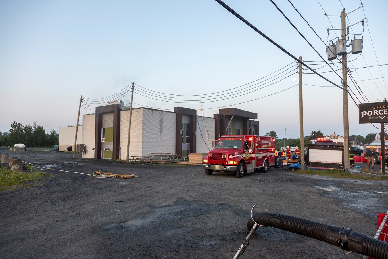 Deux incendies en HauteBeauce cette nuit