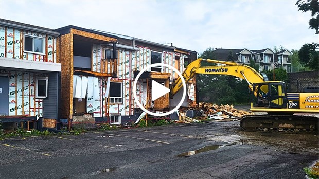 Saint-Georges: un troisième bâtiment démoli sur la 1re avenue