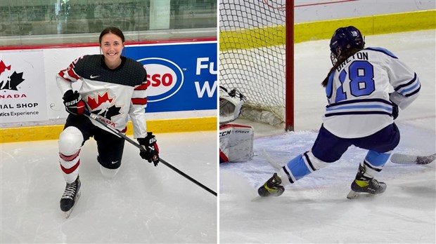 Rosalie Breton dans sa meilleure année de hockey