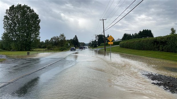 Inondation de la 6e avenue à Saint-Georges