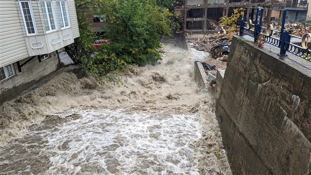 Saint-Georges: inondation sur la 1re avenue