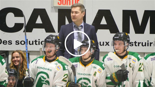 Condors hockey: « une équipe avec de belles ambitions », dit Jonathan Ferland