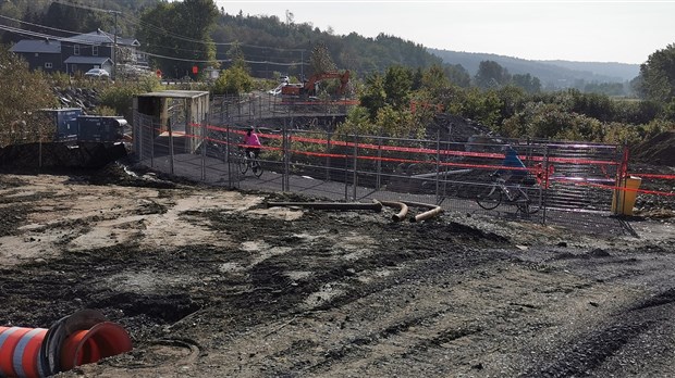 Nouveau ponceau aux Rapides-du-Diable: les travaux progressent bien