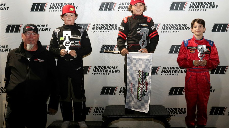 Alexis Cliche sacré champion de la série Mini Sportsman